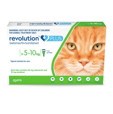 REVOLUTION PLUS PIPETA GATO 5 - 10 KG X 1 UNID