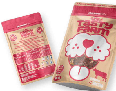 TASTY FARM  PAPAS DULCE ENVUELTA EN VACUNO 100GR