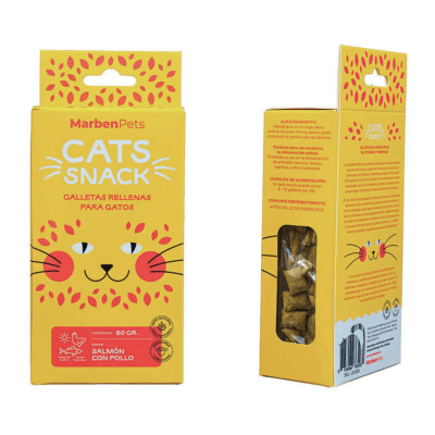 CATS SNACK GALLETAS RELLENAS