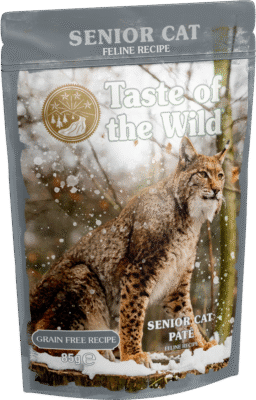 TASTE OF THE WILD POUCH GATO SENIOR PATÉ 85 GR