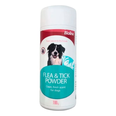 BIOLINE SHAMPOO SECO PULGAS Y GARRAPATAS