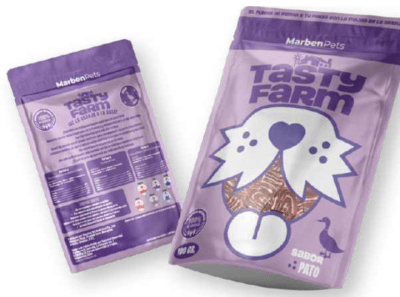 TASTY FARM TRUTROS DE PATO CON HUESO DE CALCIO 100GR