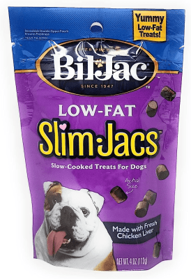 BIL-JAC SLIM JACS LOW FAT DOG 10/4 OZ