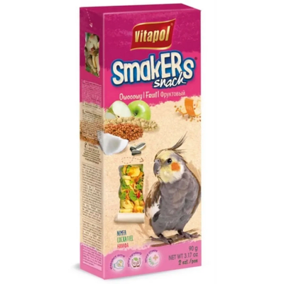 MARBEN PETS SMAKERS FOR COCKATIEL FRUIT 90GR1