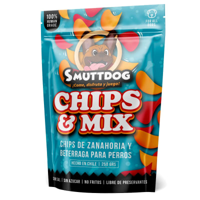SMUTTDOG SNACK MIX&CHIPS
