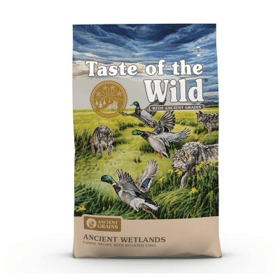 TASTE OF THE WILD ANCIENT GRAINS WETLANDS (PATO) 12,7 KG1
