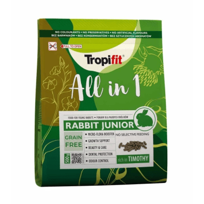 MARBEN PETS TROPIFIT ALL IN 1 RABBIT JUNIOR 500 GR (ENG)1