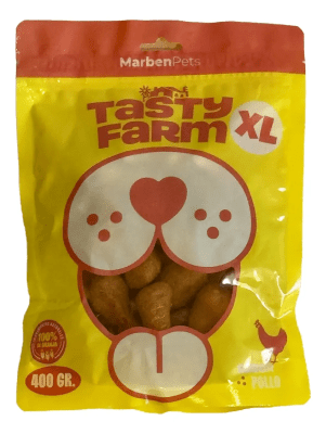 TRUTROS DE POLLO CON HUESO DE CALCIO 400G