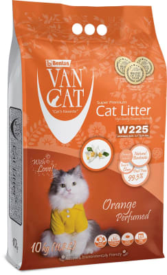 VANCAT ARENA SANITARIA AROMA NARANJA 10 KG
