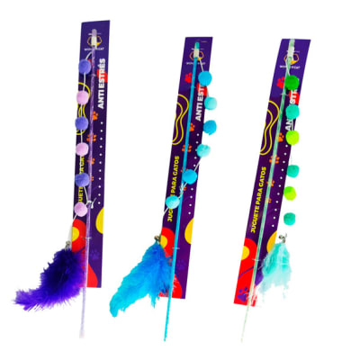 WONDER CAT VARILLA CON POMPOM Y PLUMA1