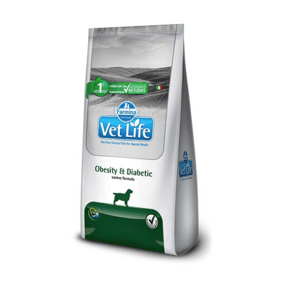VET LIFE OBESITY & DIABETIC 2 KG