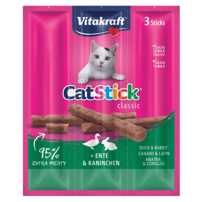 VITAKRAFT CAT STICK PATO Y CONEJO