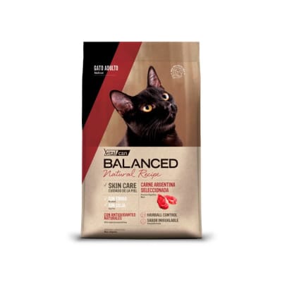 VITALCAN BALANCED GATO NATURAL RECIPE CARNE ARGENTINA