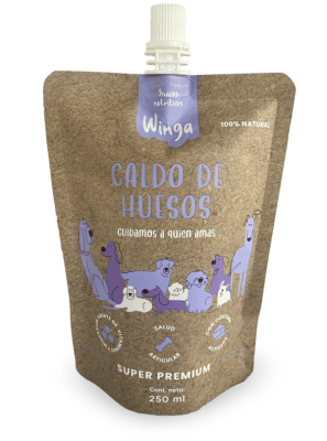 WINGA POUCH CALDO DE HUESOS 250 ML