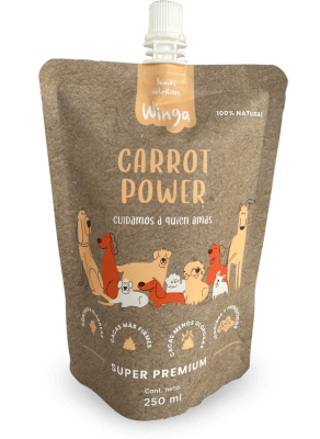 WINGA POUCH CARROT POWER 250 ML