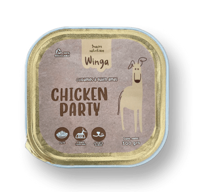 WINGA PATE CHICKEN PARTY 300 GR1