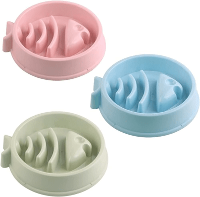 MARBEN PLATO DE ALIMENTACIÓN LENTA FORMA DE PESCADO1