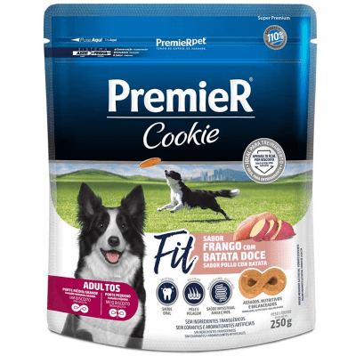 PREMIER COOKIE PERRO ADULTO FIT POLLO Y PAPA 250 GR