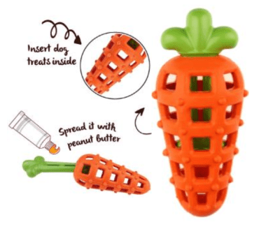 WARRIOR ZANAHORIA DE CAUCHO PARA SNACK1