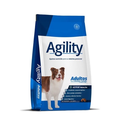AGILITY PERRO ADULTO MEDIANO Y GRANDE