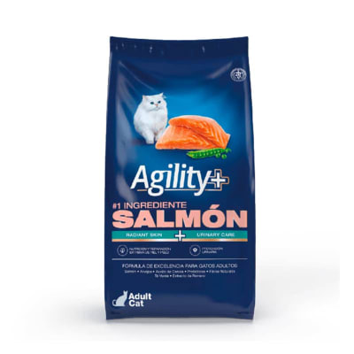 AGILITY+ GATO ADULTO SALMON