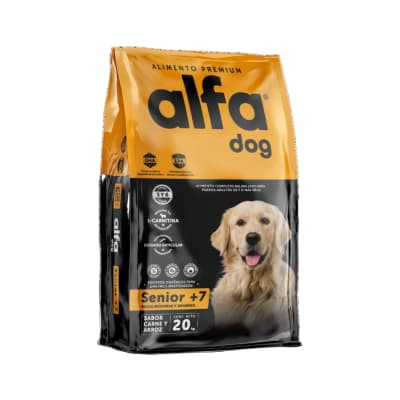 ALFA DOG PREMIUM SENIOR RAZA MEDIANA GRANDE