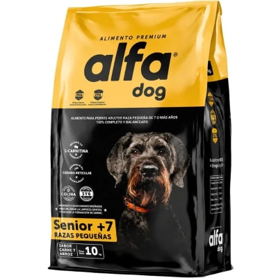ALFA DOG PREMIUM SENIOR RAZA PEQUEÑA
