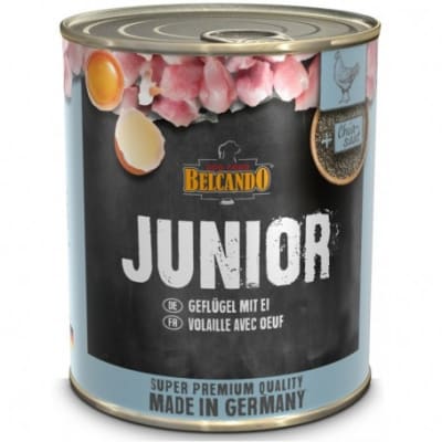 LATA BELCANDO JUNIOR AVE Y HUEVO