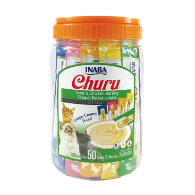 CHURU 50 TUBOS VARIEDADES DE ATUN Y POLLO