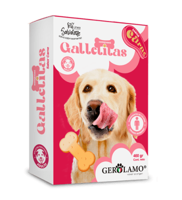 GEROLAMO GALLETA PERRO ADULTO SABOR CARNE