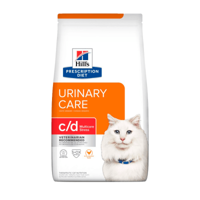 HILLS F C/D (CUIDADO URINARIO) MULTICARE STRESS GATO