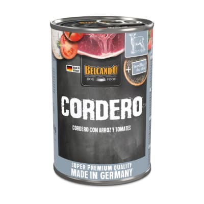 LATA BELCANDO CORDERO CON ARROZ Y ARANDANO