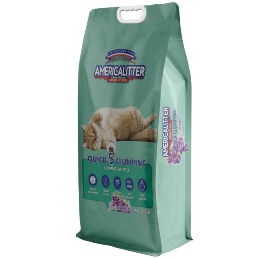 AMERICA LITTER QUICK CLUMPING LAVANDA1