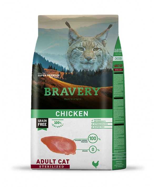 BRAVERY CHICKEN ADULT CAT STERILIZED1