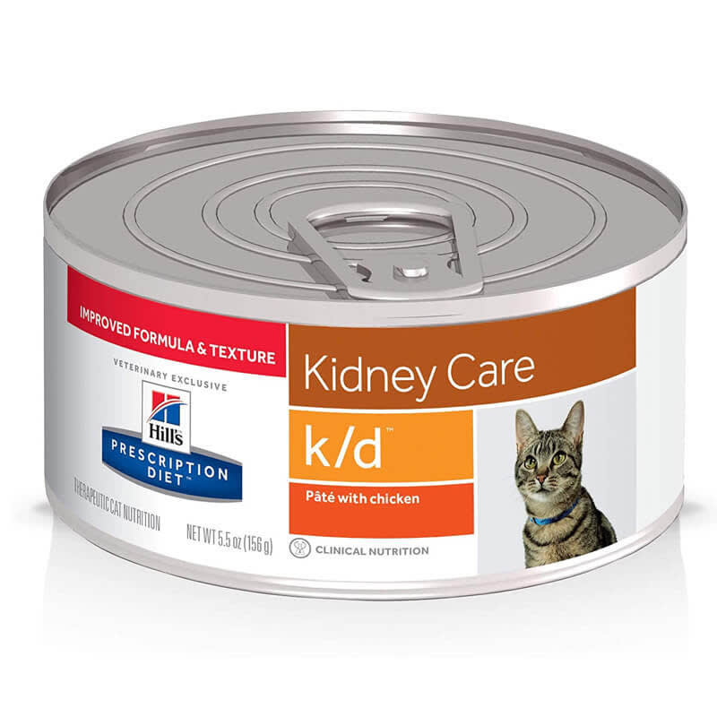 HILLS LATA F K/D CHICKEN (CUIDADO RENAL) GATO1