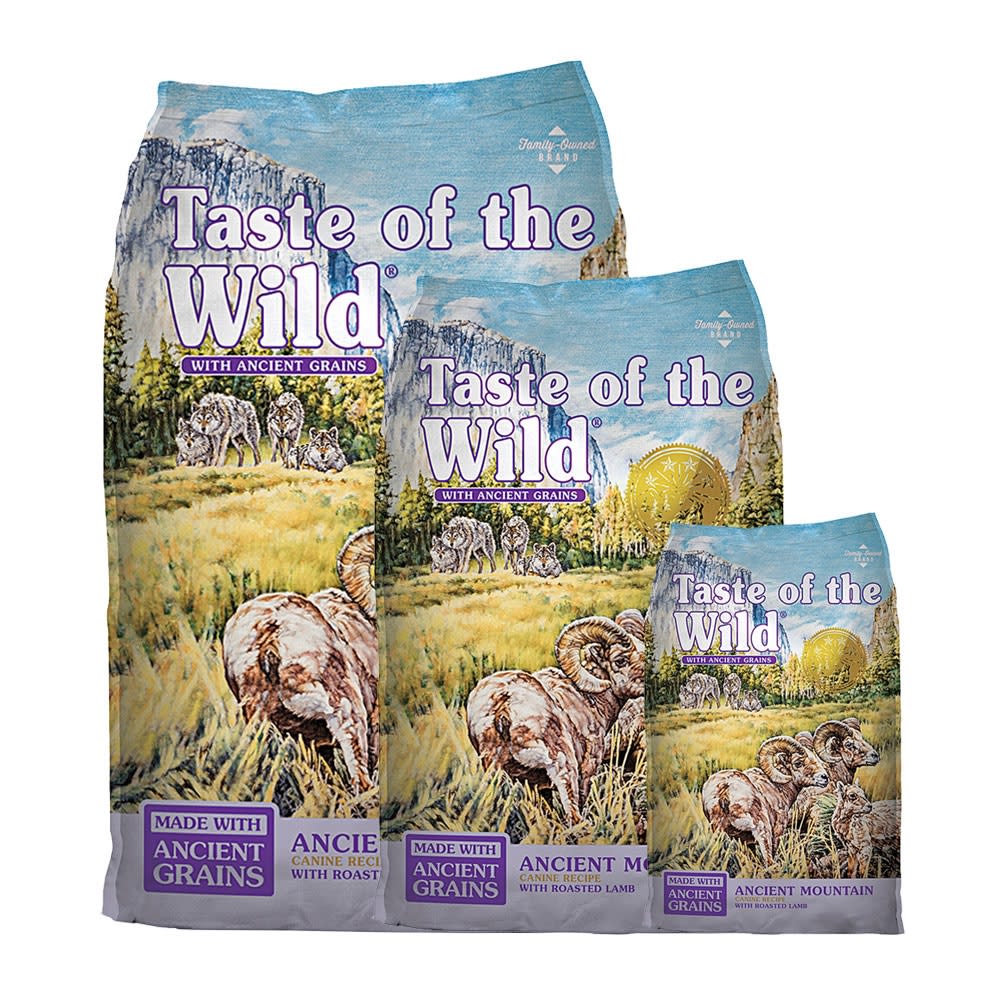 TASTE OF THE WILD ANCIENT GRAINS MOUNTAIN (CORDERO)1