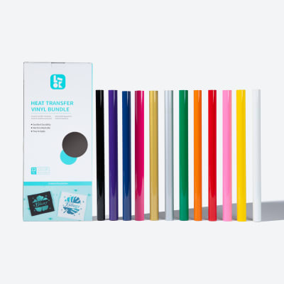 Pack de 12 Rollos de Vinilo HTV 30cm*1.5m