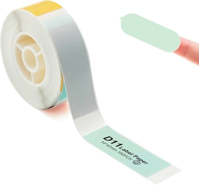 Rollo de etiquetas Color Niimbot para D11/D11_H