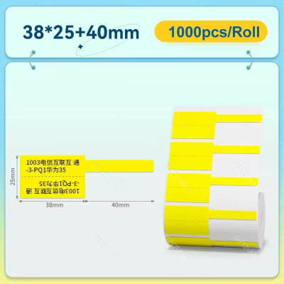 Rollo de etiquetas Cable Niimbot K3
