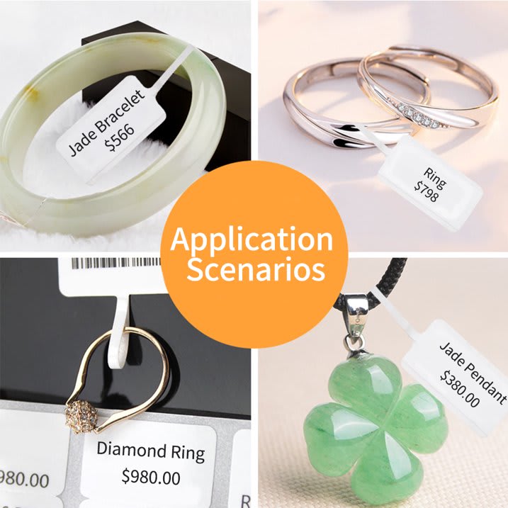 Rollo de etiquetas Joyería Niimbot para B21/B12