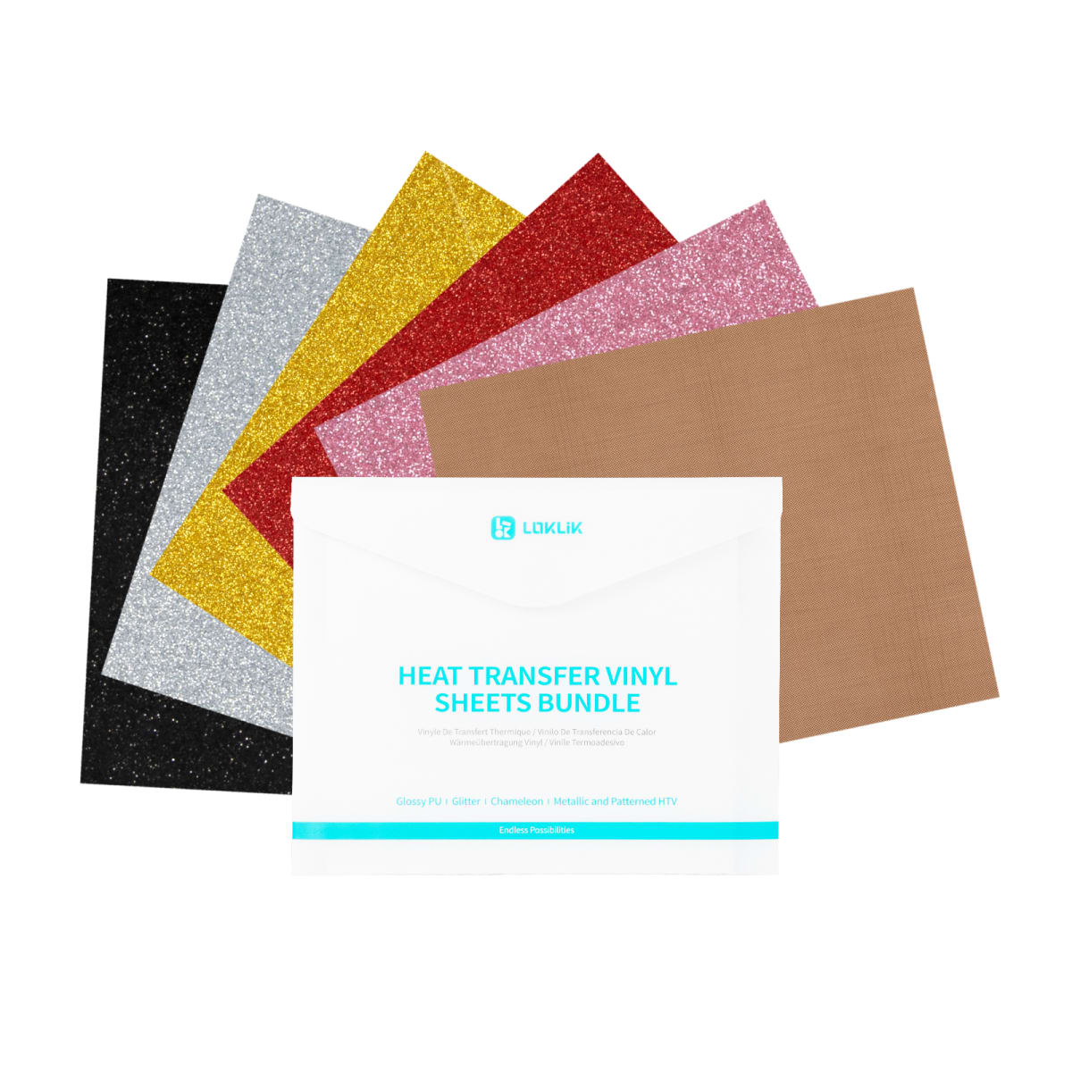 Pack Hojas de Vinilo HTV 30*25cm (6pcs) 2