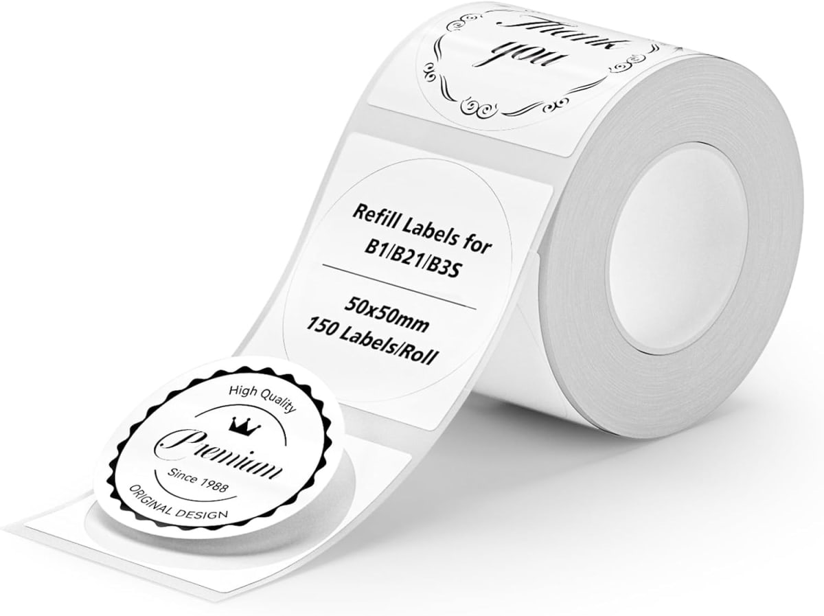 Rollo de etiquetas Blanco Niimbot para B21/B16