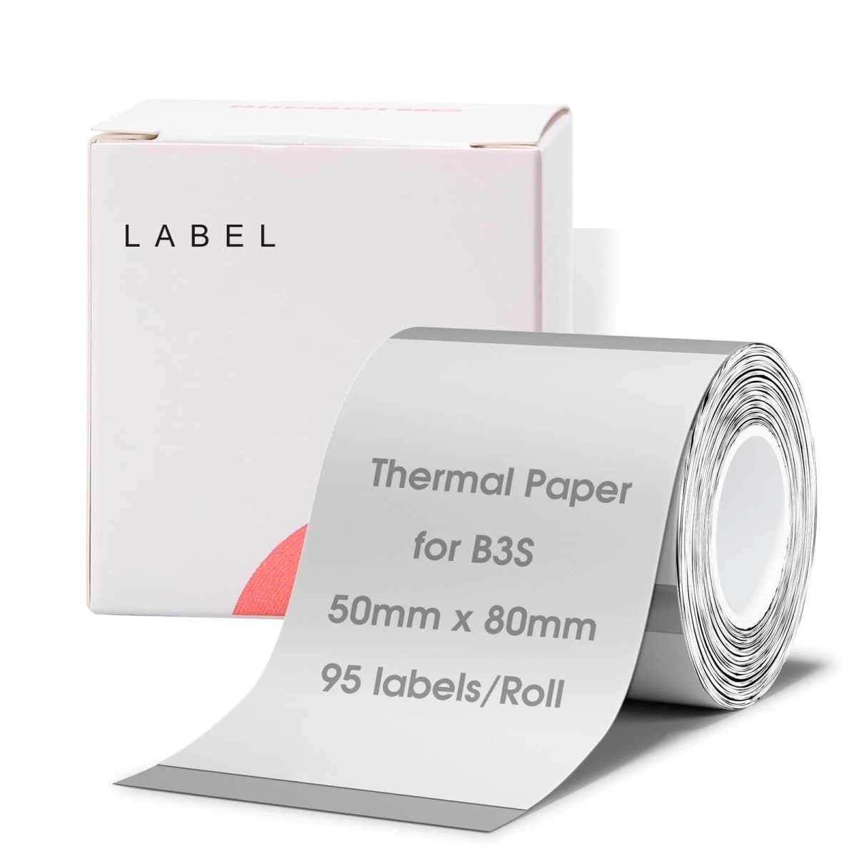 Rollo de etiquetas Transparente Niimbot para B21/B16