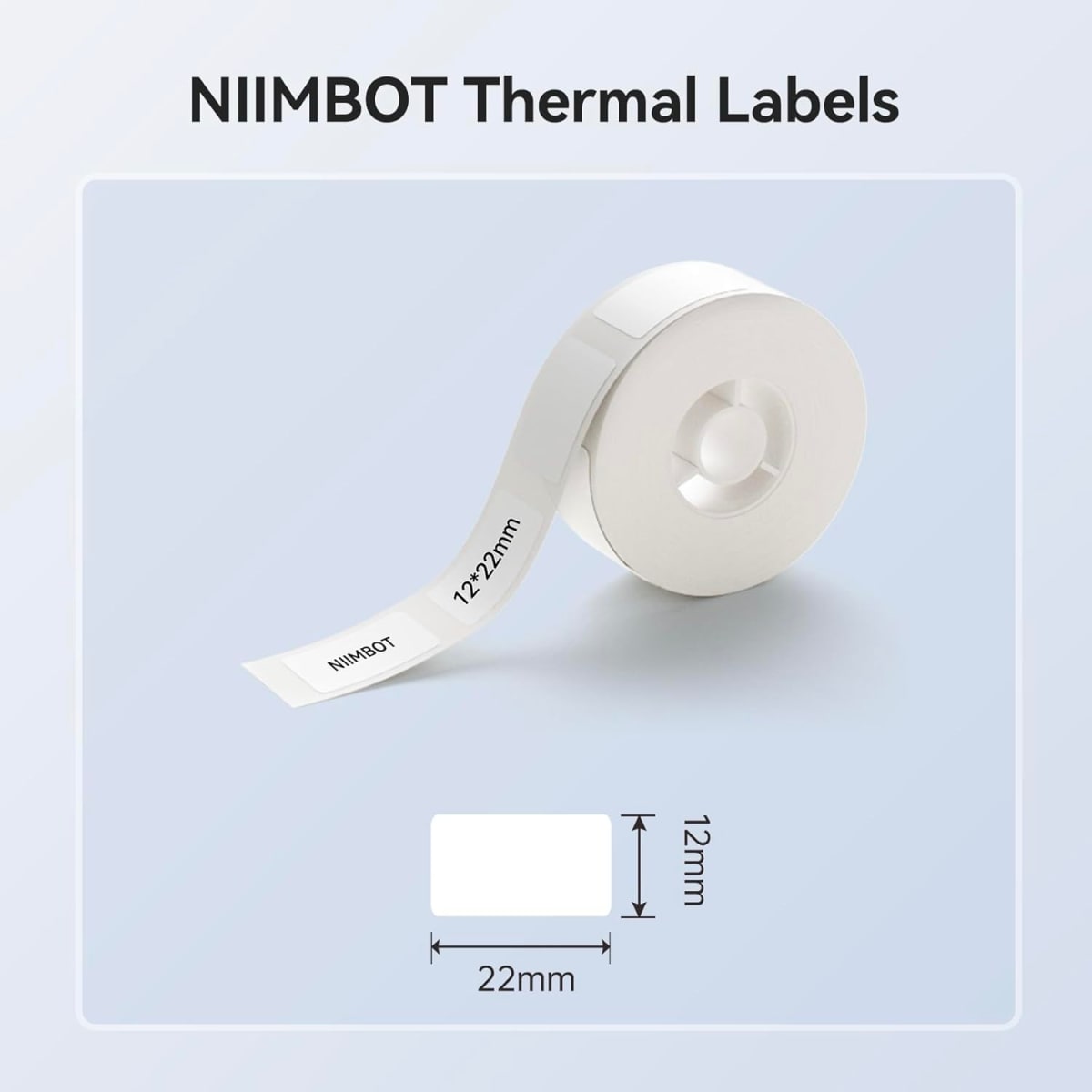 Rollo de etiquetas Blanco Niimbot para D11/D11_H5