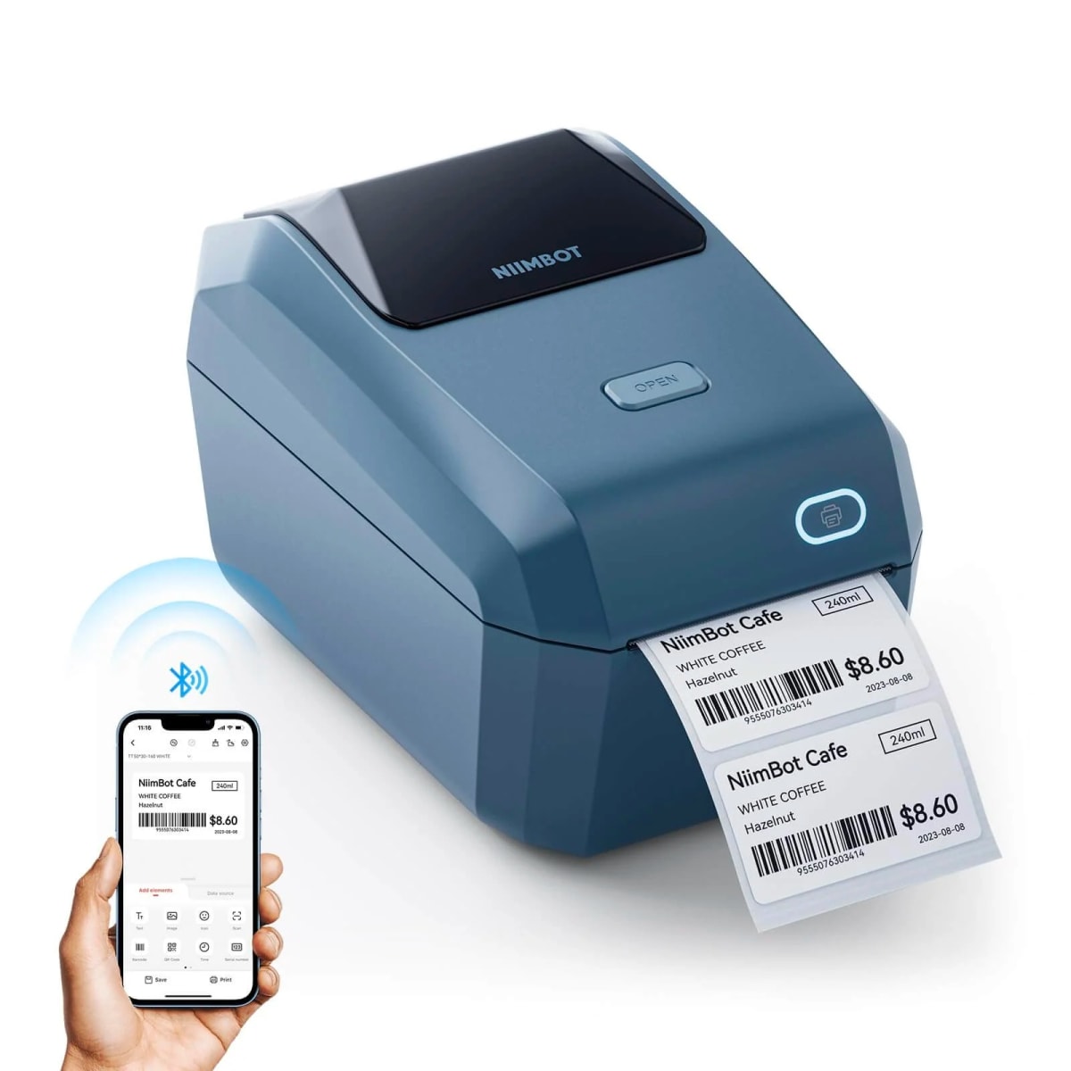 Impresora Térmica de Etiquetas Niimbot K32