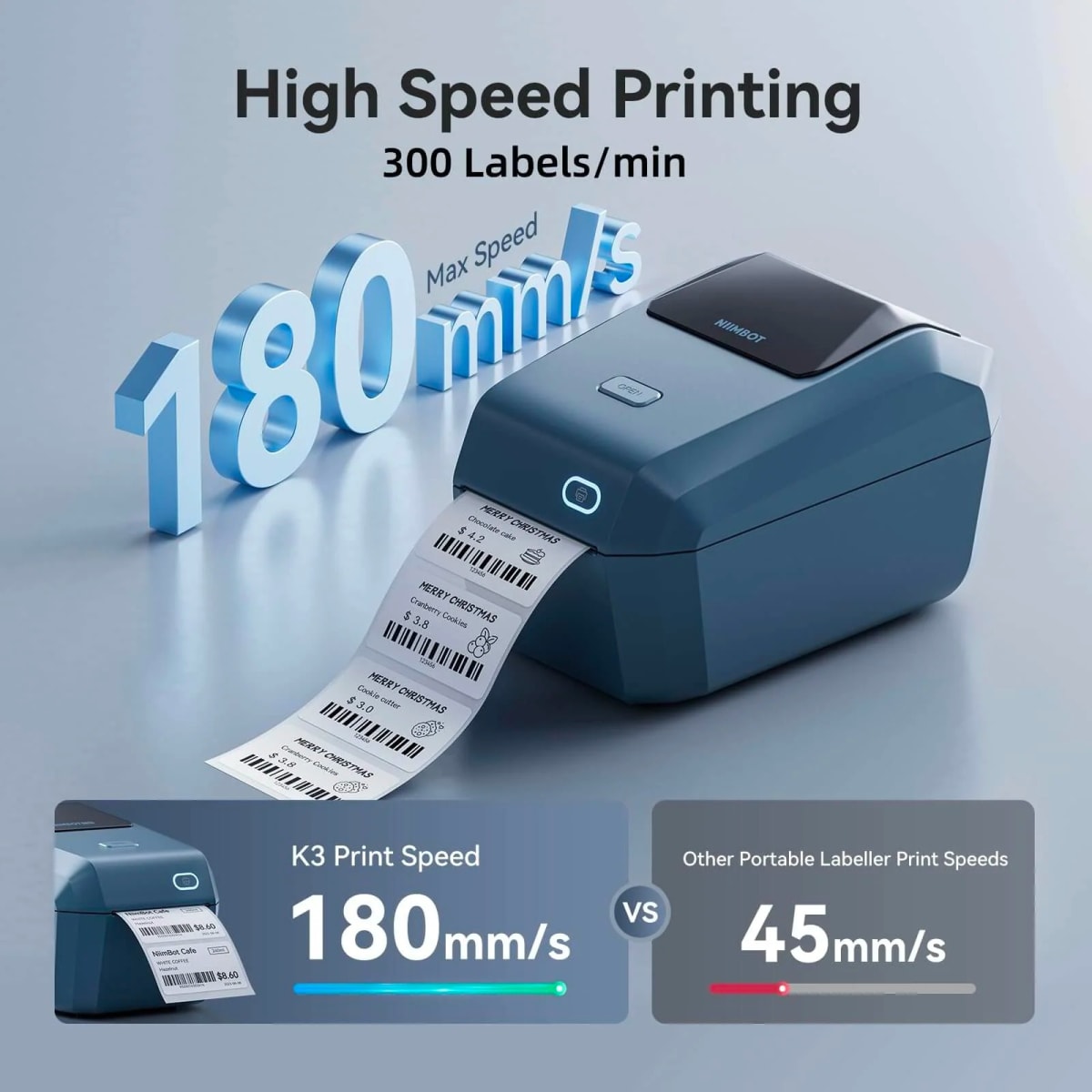 Impresora Térmica de Etiquetas Niimbot K33