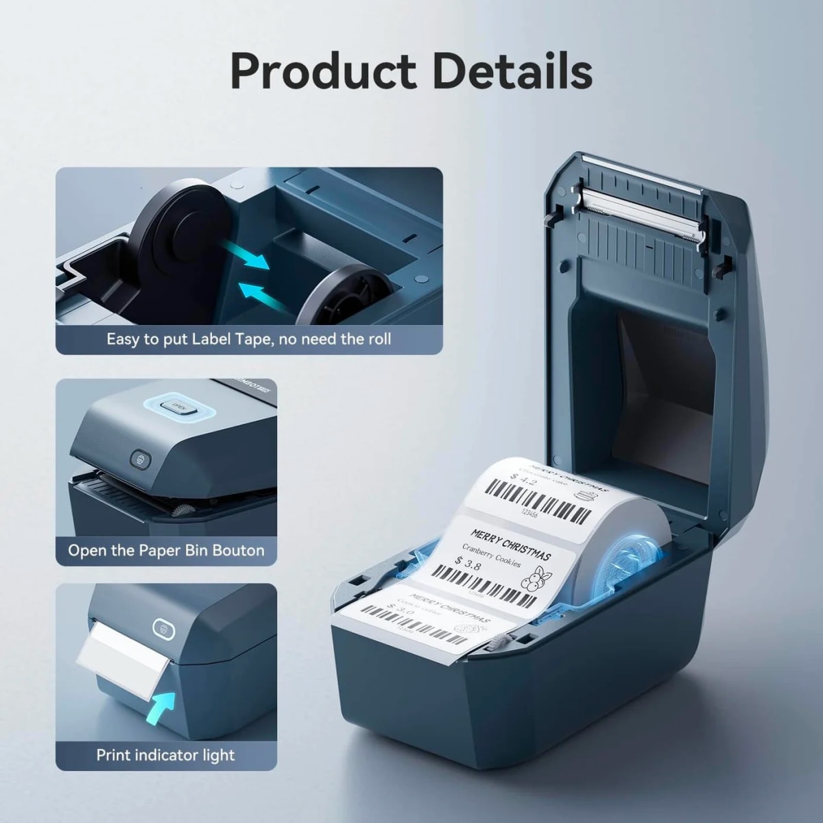 Impresora Térmica de Etiquetas Niimbot K34
