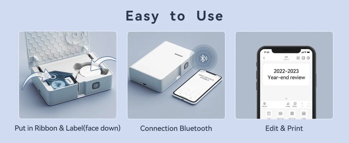 Cinta para Niimbot B183