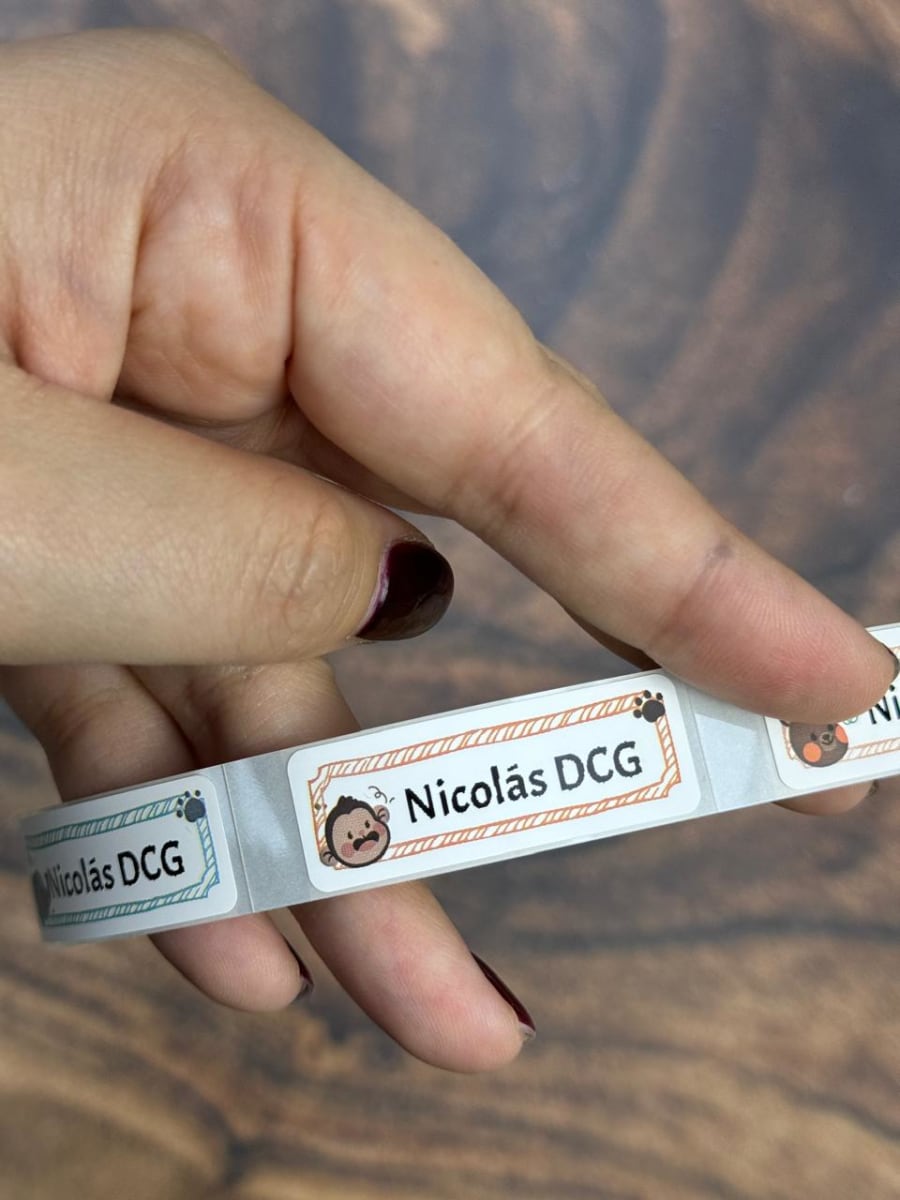 Rollo de etiquetas Diseño de Transferencia Térmica Niimbot B182