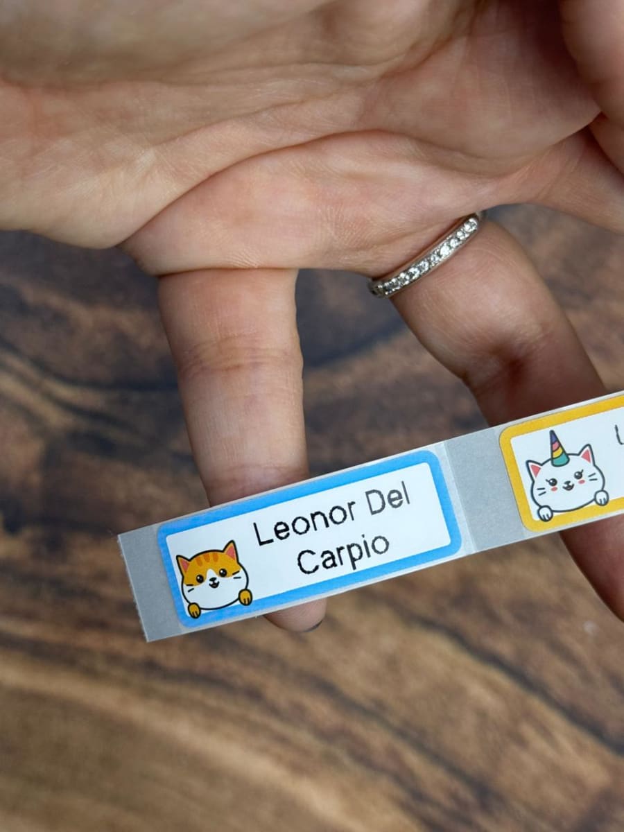 Rollo de etiquetas Diseño de Transferencia Térmica Niimbot B184